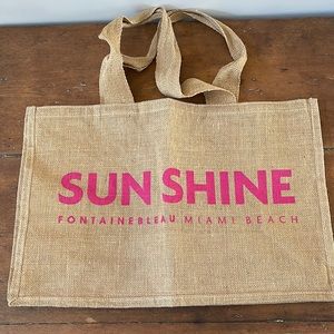 Jute Tote Bag